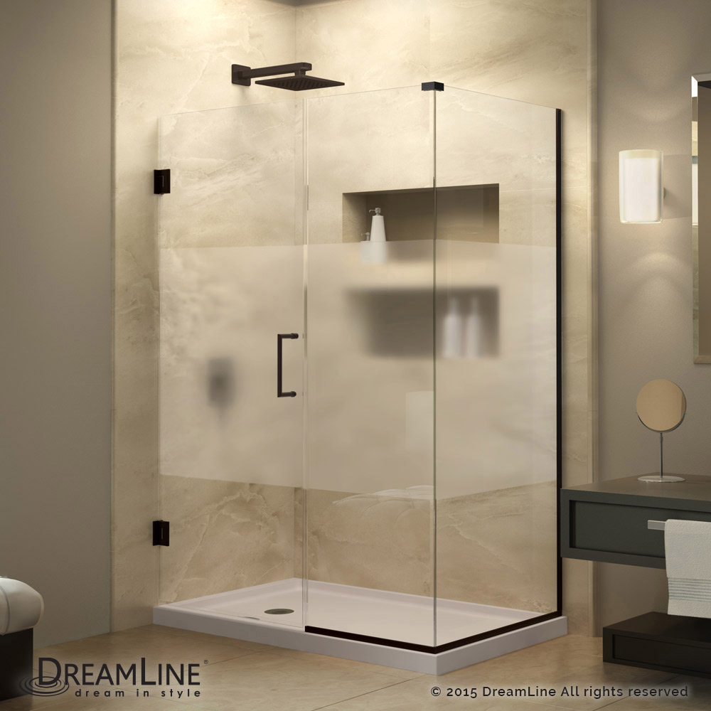 Unidoor Plus 37 12 44 12 In X 30 38 In Hinged Shower